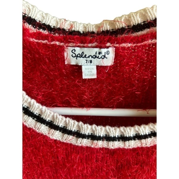 Splendid Kids SUPER Cozy Furry Sweater Size 7/8 - Picture 2 of 4
